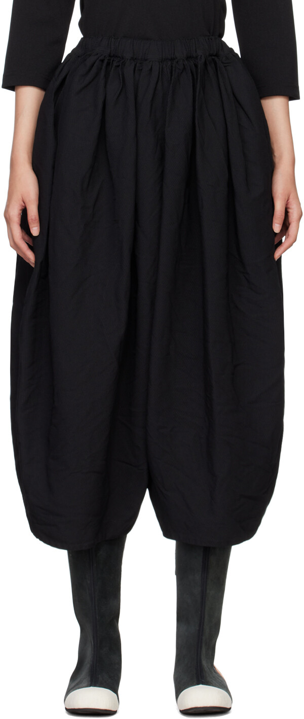 

Черные фактурные брюки Comme des Garçons Comme des Garçons