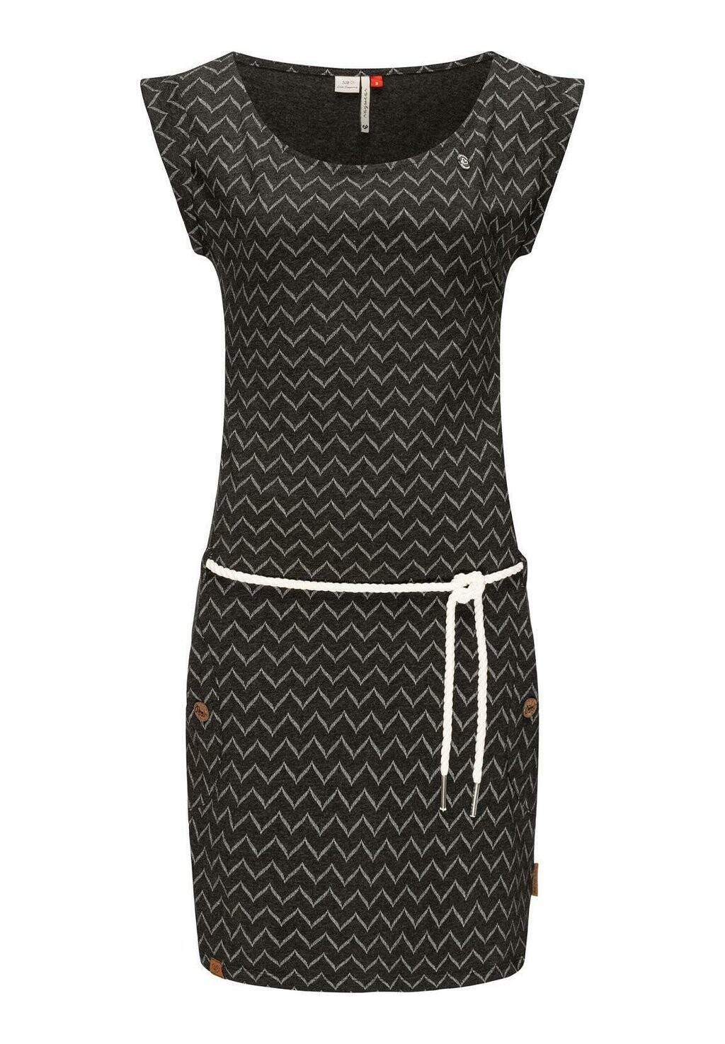 

Платье из джерси Ragwear, антрацитовый меланж, Черный