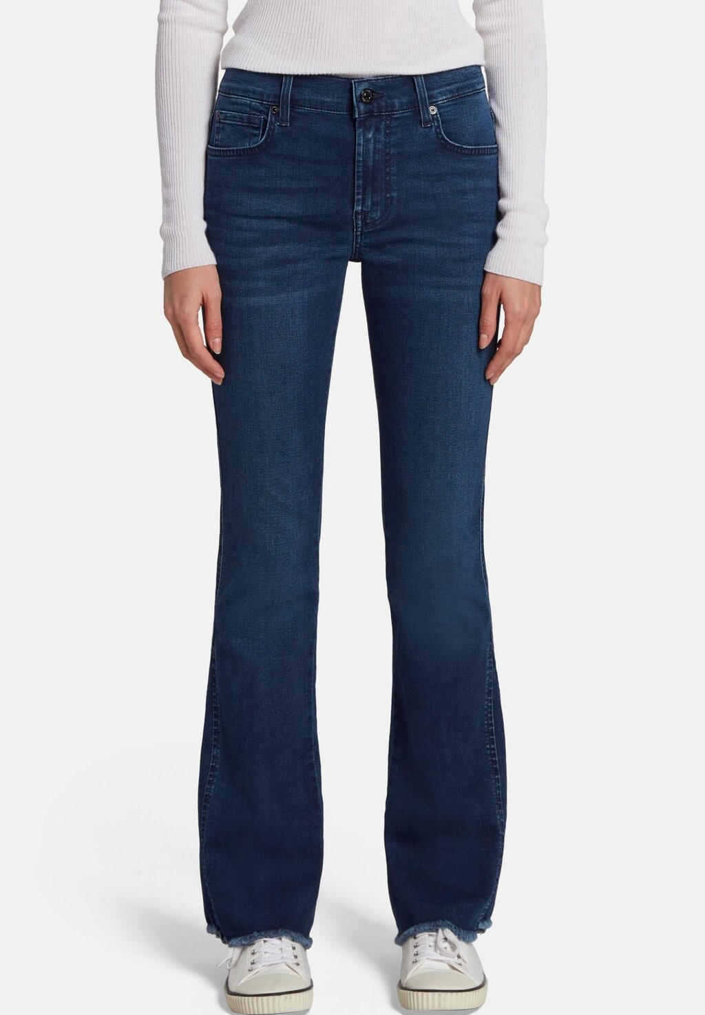 

Джинсы Bootcut темно-синего цвета 7 for all mankind, темно-синий