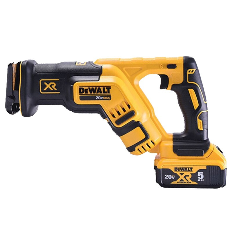 Сабельная пила Dewalt DCS367P2-A9 + два аккумулятора 20V/5.0Ah, зарядное устройство