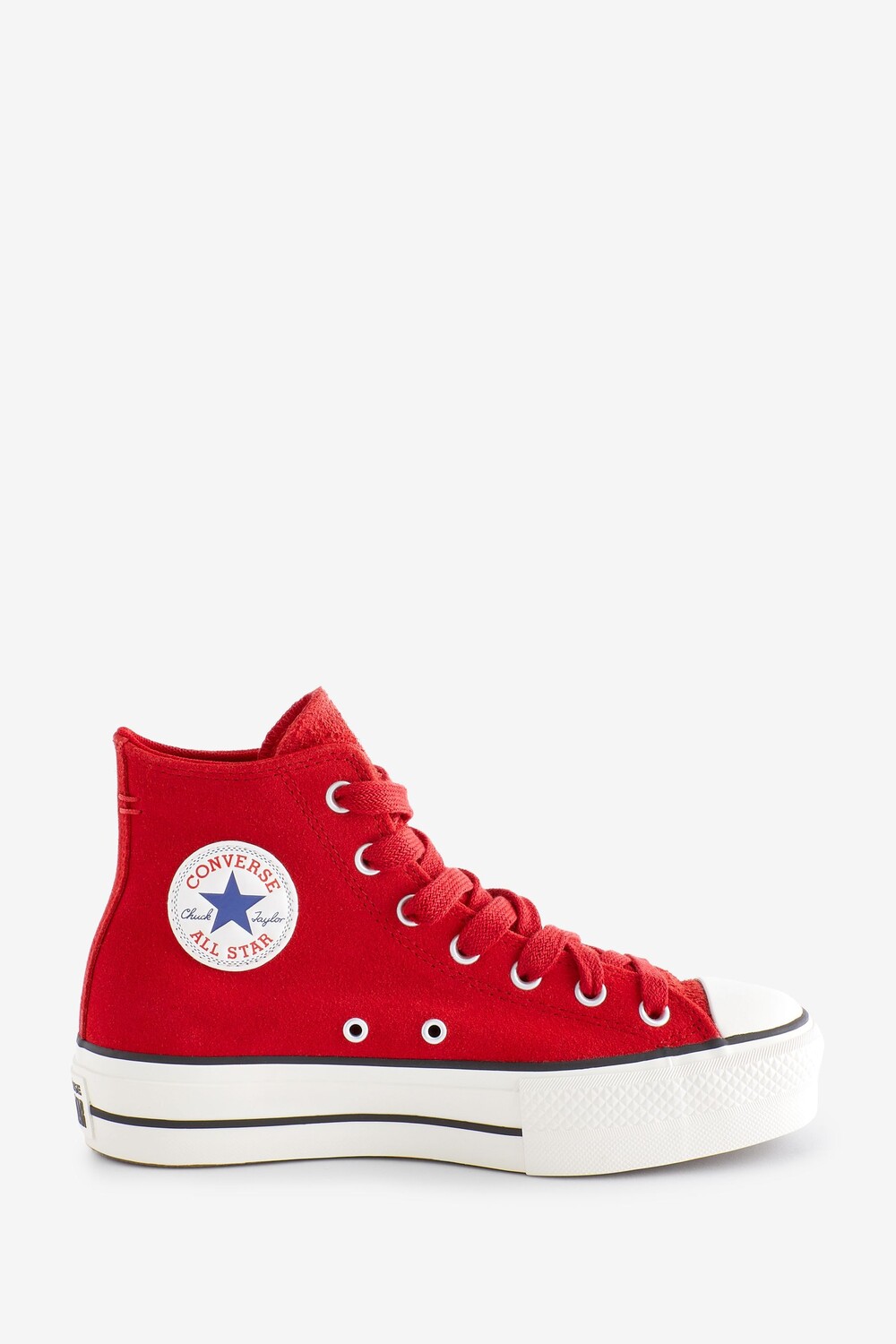 

Кроссовки на платформе Lift Converse, красный