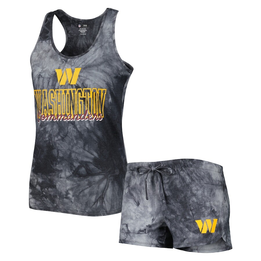 

Пижамный комплект Concepts Sport Washington Commanders, угольный