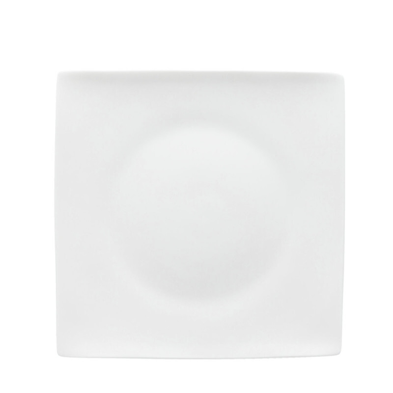 

Тарелка квадратная плоская Jade White 23 см Rosenthal, белый
