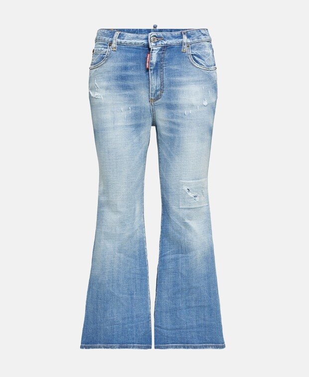 

Расклешенные джинсы Dsquared2, индиго