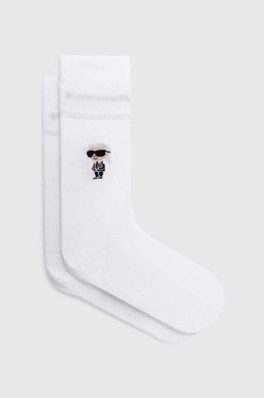 

Носки Карла Лагерфельда Karl Lagerfeld, белый