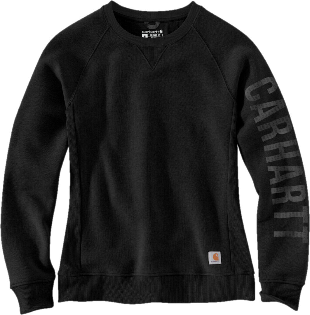 

Свитшот женский Carhartt Clarksburg Crewneck, черный