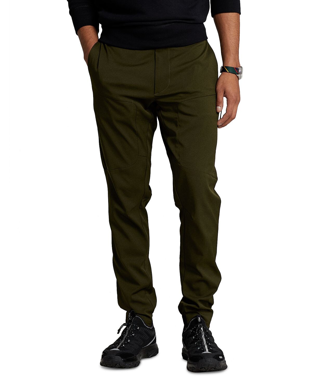 

Мужские брюки-джоггеры slim fit из эластичного твила Polo Ralph Lauren, мульти