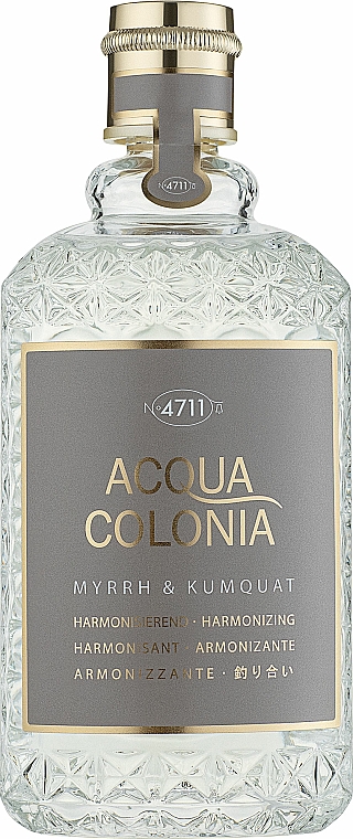 Одеколон Maurer & Wirtz 4711 Acqua Colonia Myrrh & Kumquat 4711 acqua colonia matcha