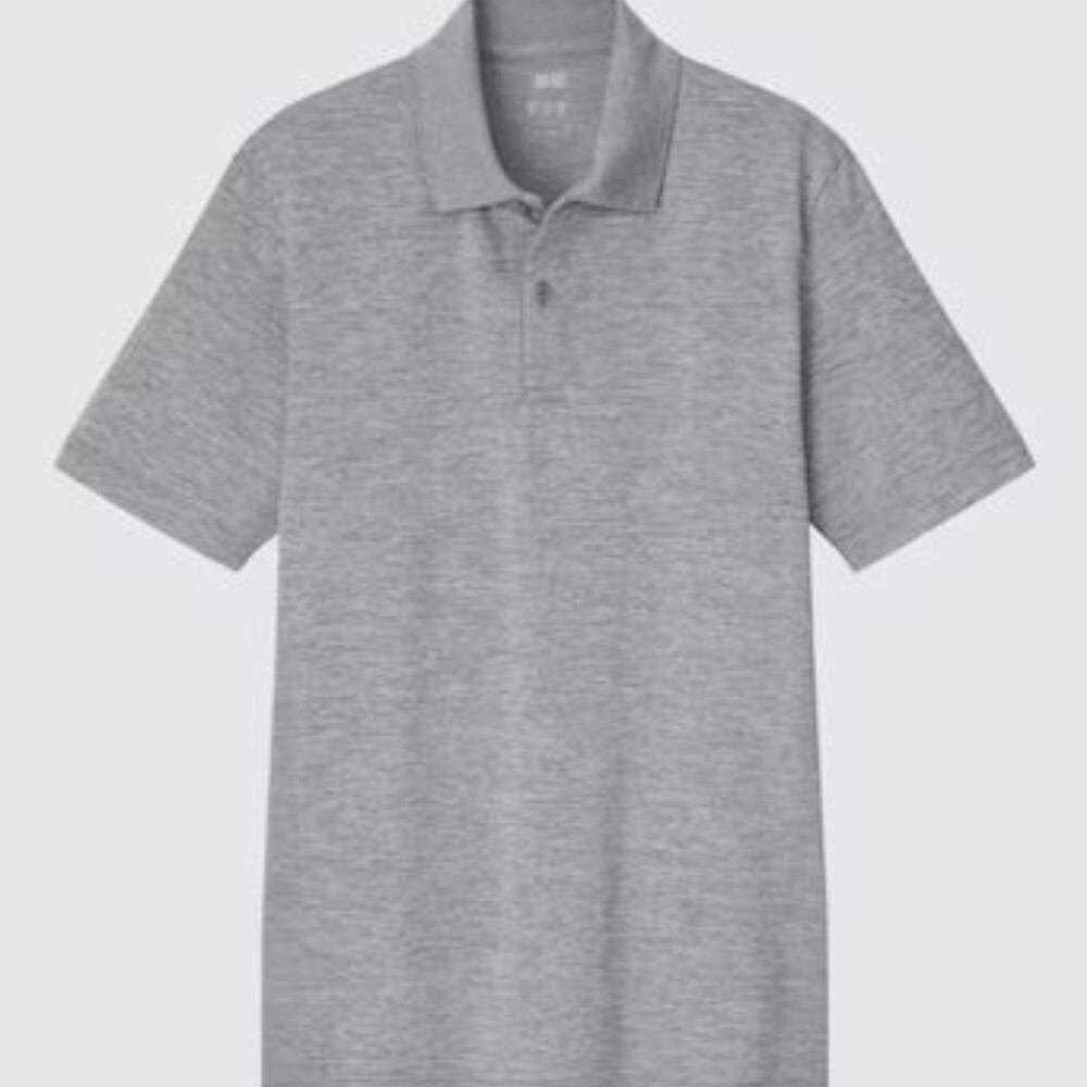 

Футболка Uniqlo Dry-Ex Polo, серый