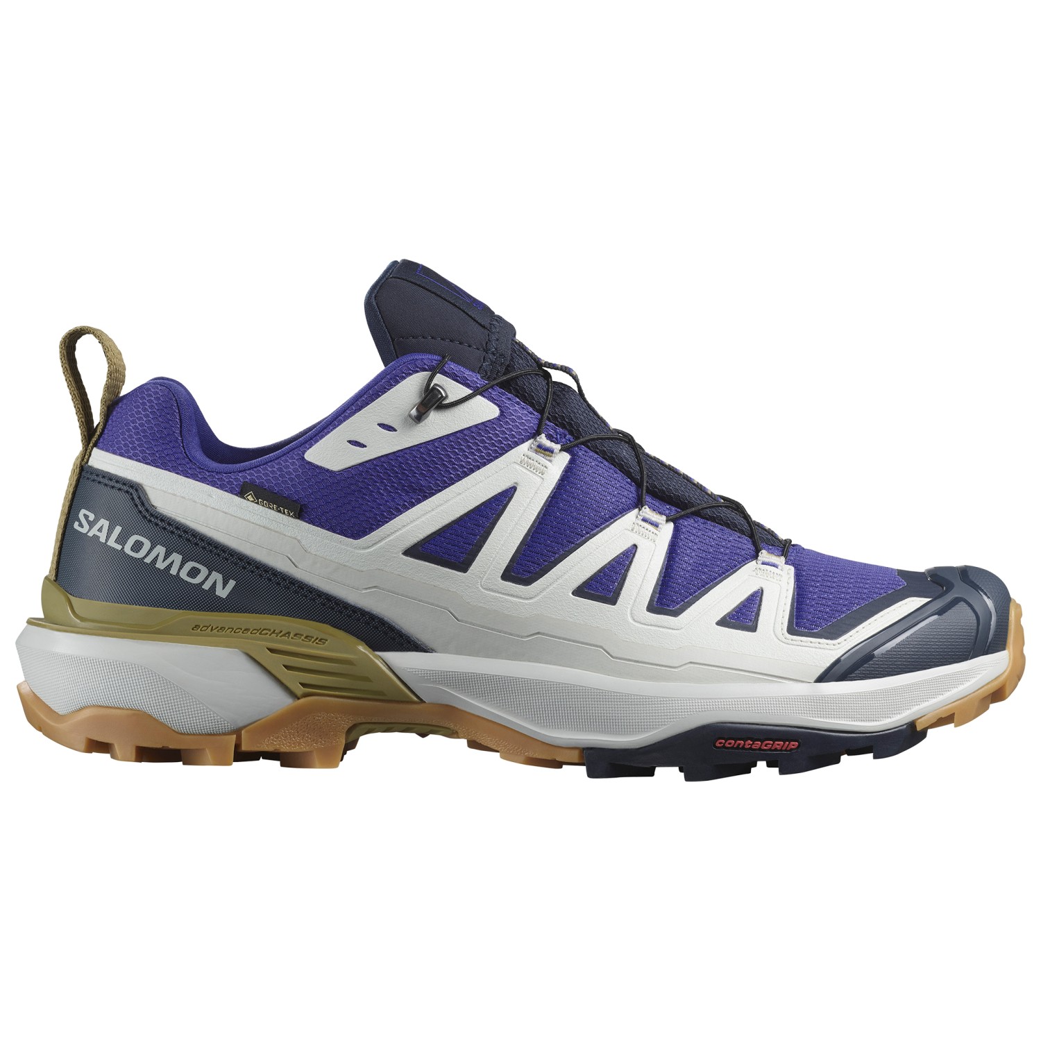 Мультиспортивная обувь Salomon X Ultra 360 Edge GTX, цвет Spectrum Blue/Glacier Gray/Sharkskin