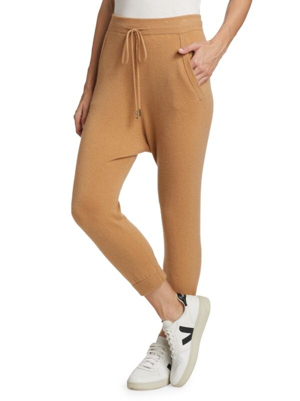 

Укороченные джоггеры paris из кашемира Nili Lotan Camel