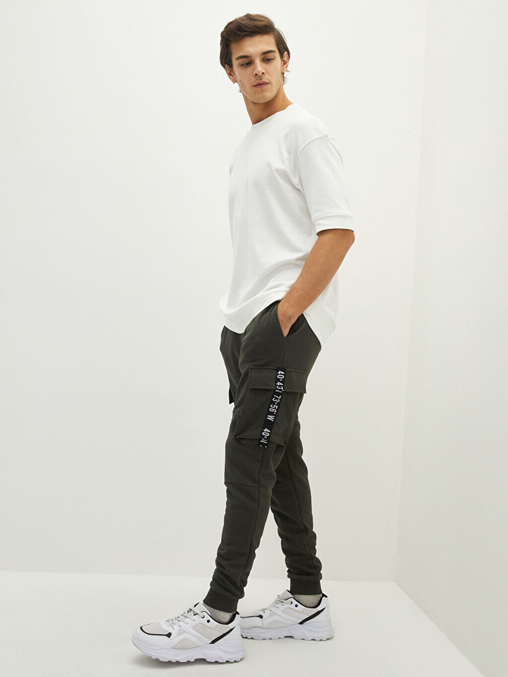 

Мужские спортивные штаны Slim Fit LCW Casual
