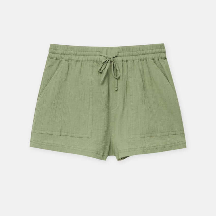 

Шорты Pull&Bear Flowing With Pockets, хаки