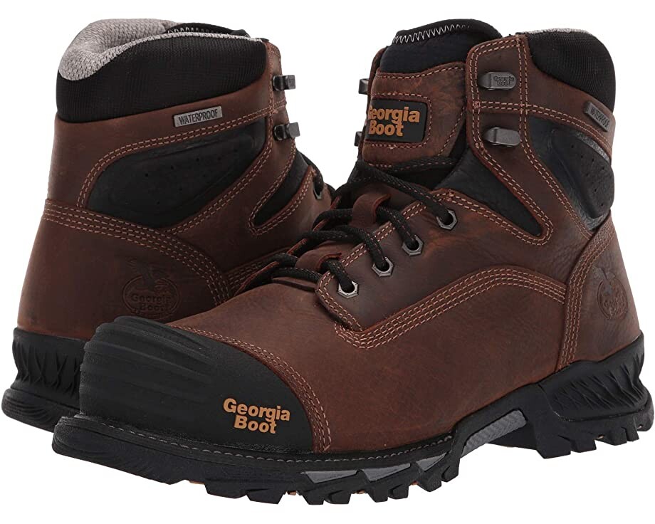 

Ботинки Rumbler 6" Composite Toe Georgia Boot, коричневый