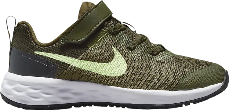 

Кроссовки Nike Revolution 6 PS 'Rough Green Barely Volt', зеленый