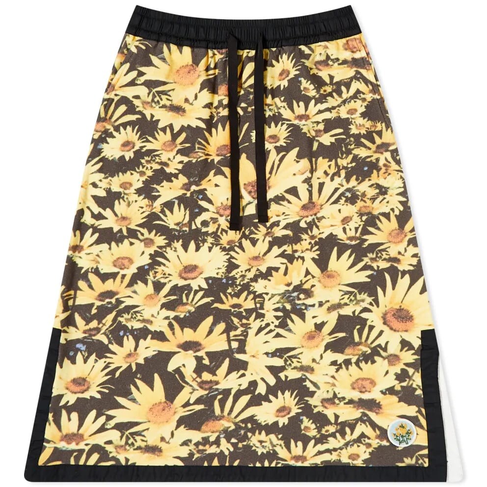 

Юбка Jil Sander Flower Print, желтый/черный