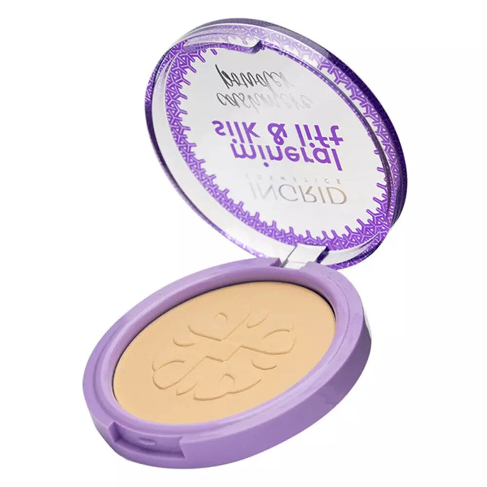 

Ingrid Прессованная пудра Mineral Silk & Lift с минералами 02 8г