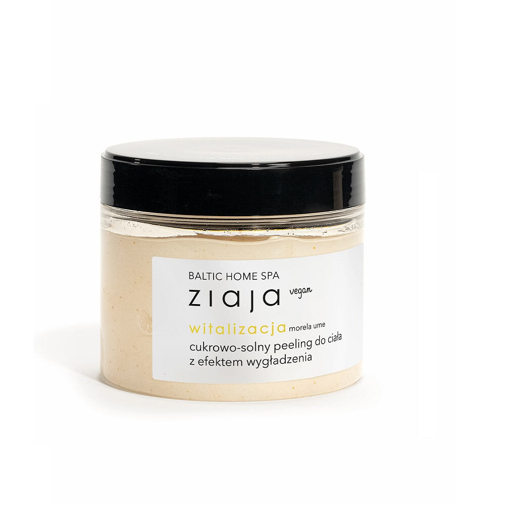 

Ziaja Baltic Home Spa Vitality сахарно-солевой скраб для тела с разглаживающим эффектом Абрикос Уме 300мл
