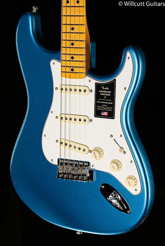 Fender American Vintage II 1973 Stratocaster Lake Placid Blue (505) Fender American II Stratocaster (505)