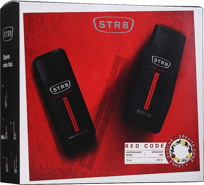 

Парфюмерный набор STR8 Red Code