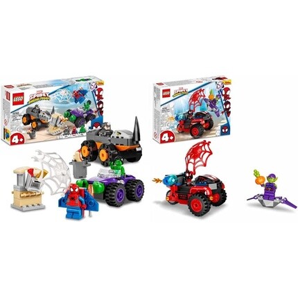 

Конструктор Lego 10782 Marvel Spidey and His Super Friends Hulks And Rhinos Monster Truck