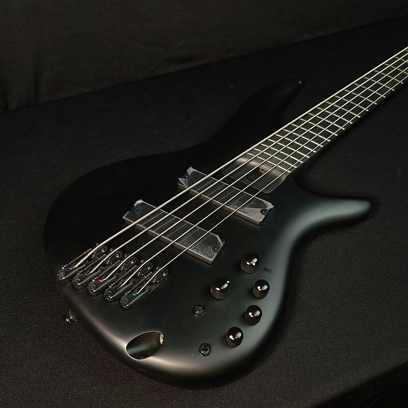 

Ibanez SRMS625 EXBKF Iron Label Многомасштабная 5-струнная бас-гитара SRMS625EXBKF