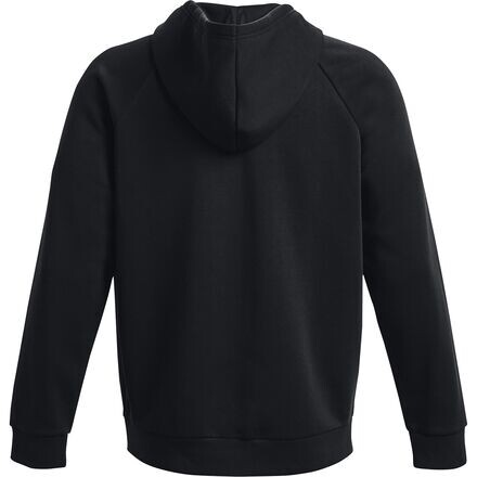 

Флисовая толстовка с молнией во всю длину Rival мужская Under Armour, черный/белый