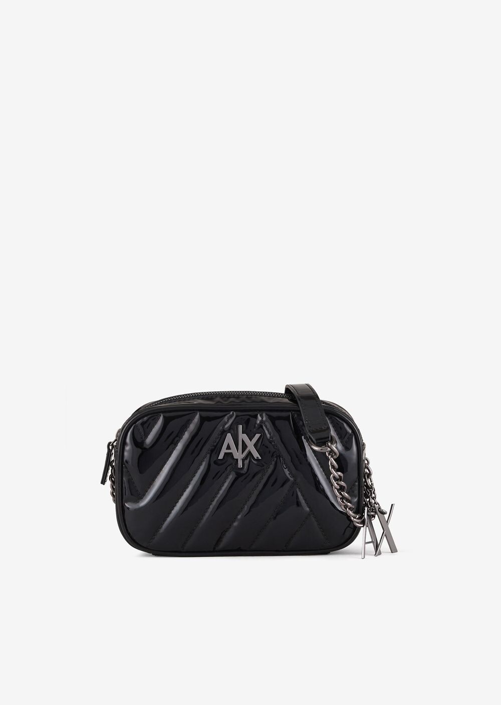 

Сумка-чехол для фотоаппарата с логотипом Armani Exchange, черный