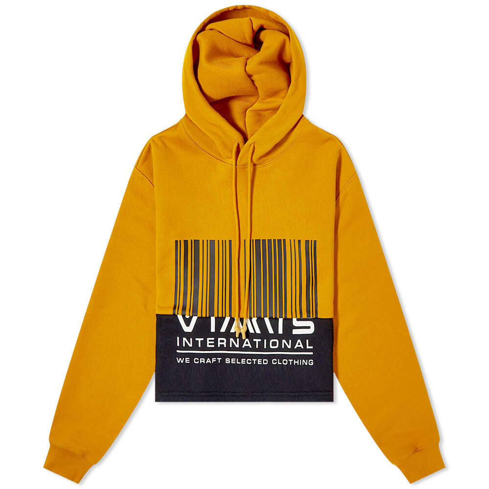 

Толстовка VTMNTS International Logo Cropped Hoody