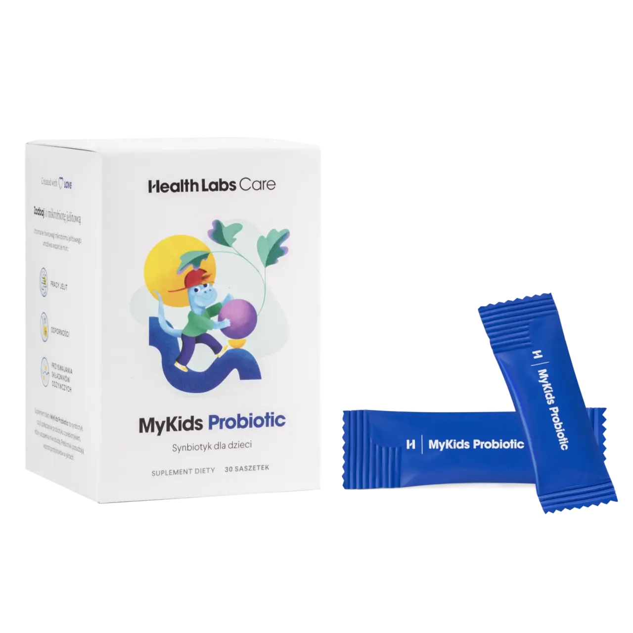 

Health Labs Care MyKids Probiotic БАД синбиотик для детей, 30 пакетиков/1 упаковка
