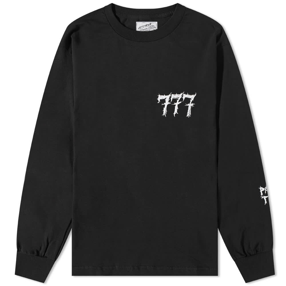 

Футболка Wacko Maria Long Sleeve Neck Face Anniversary Tee, Черный