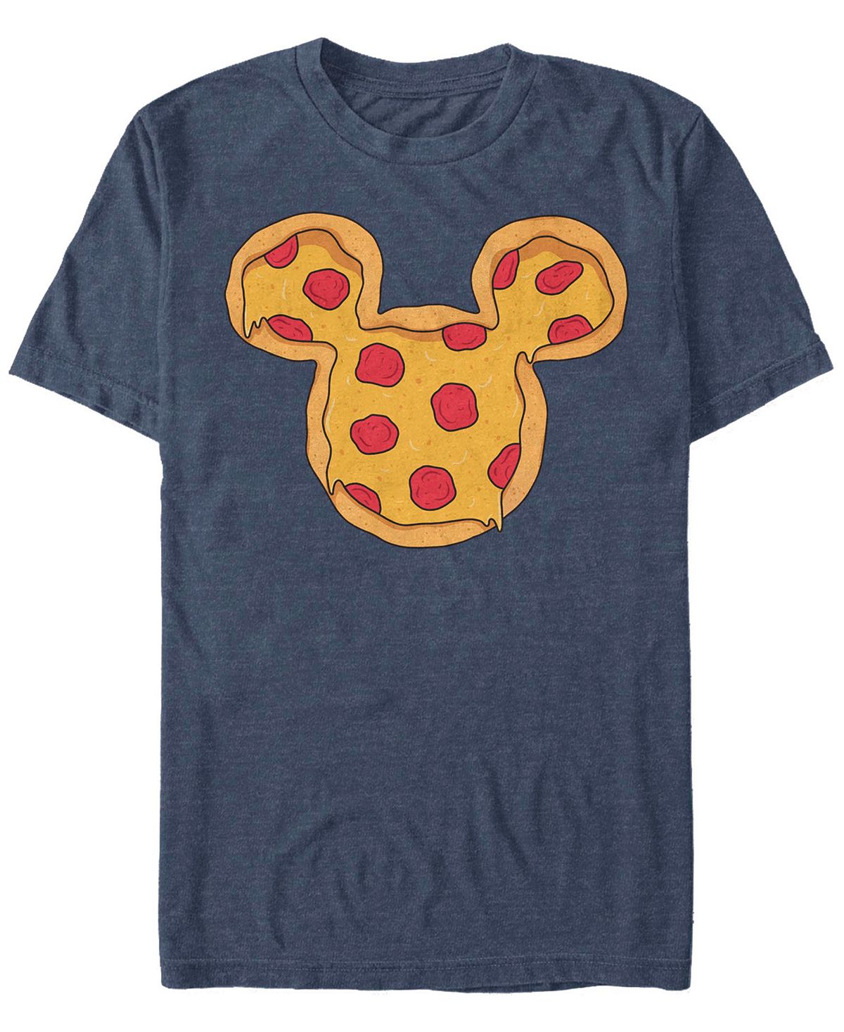 Мужская футболка с короткими рукавами mickey pizza ears Fifth Sun, синий мужская классическая футболка с короткими рукавами mickey hello darling fifth sun черный