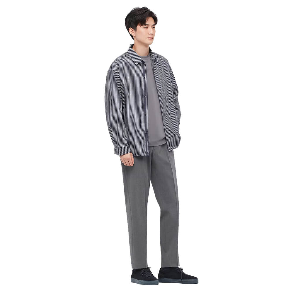 

Брюки Uniqlo Smart Comfort Ankle Length (Long), серый