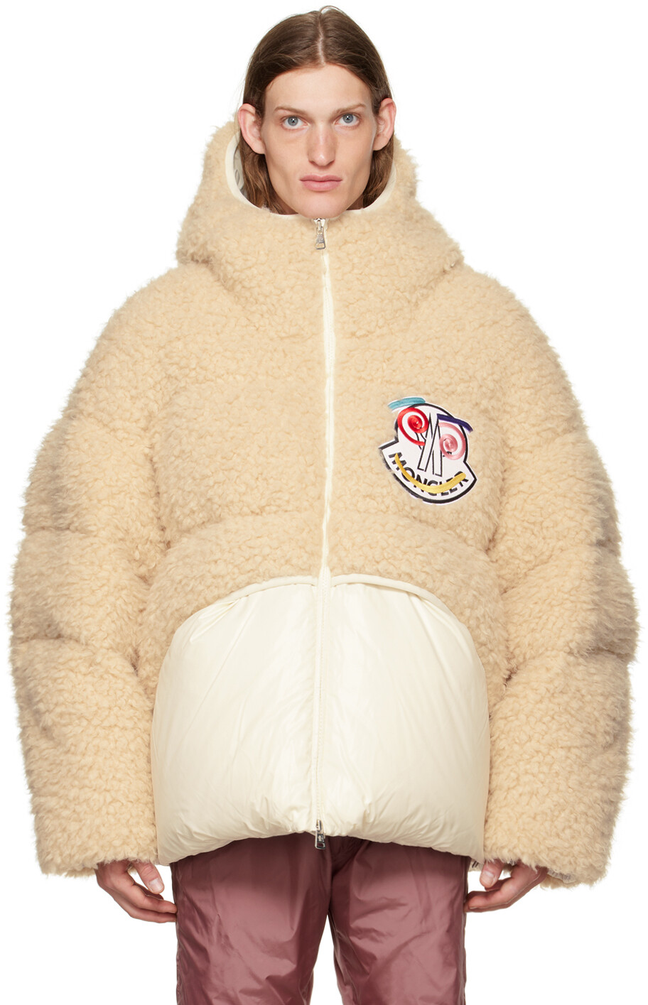 

2 Пуховик Moncler 1952 White House Moncler Genius, Оранжевый