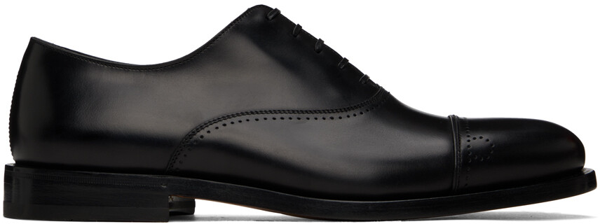 

Черные оксфорды Giovanni Ferragamo