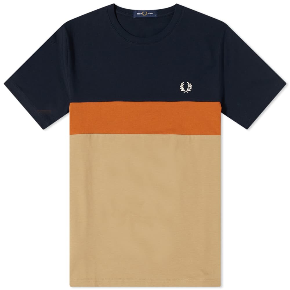 

Футболка Fred Perry Colour Block Tee