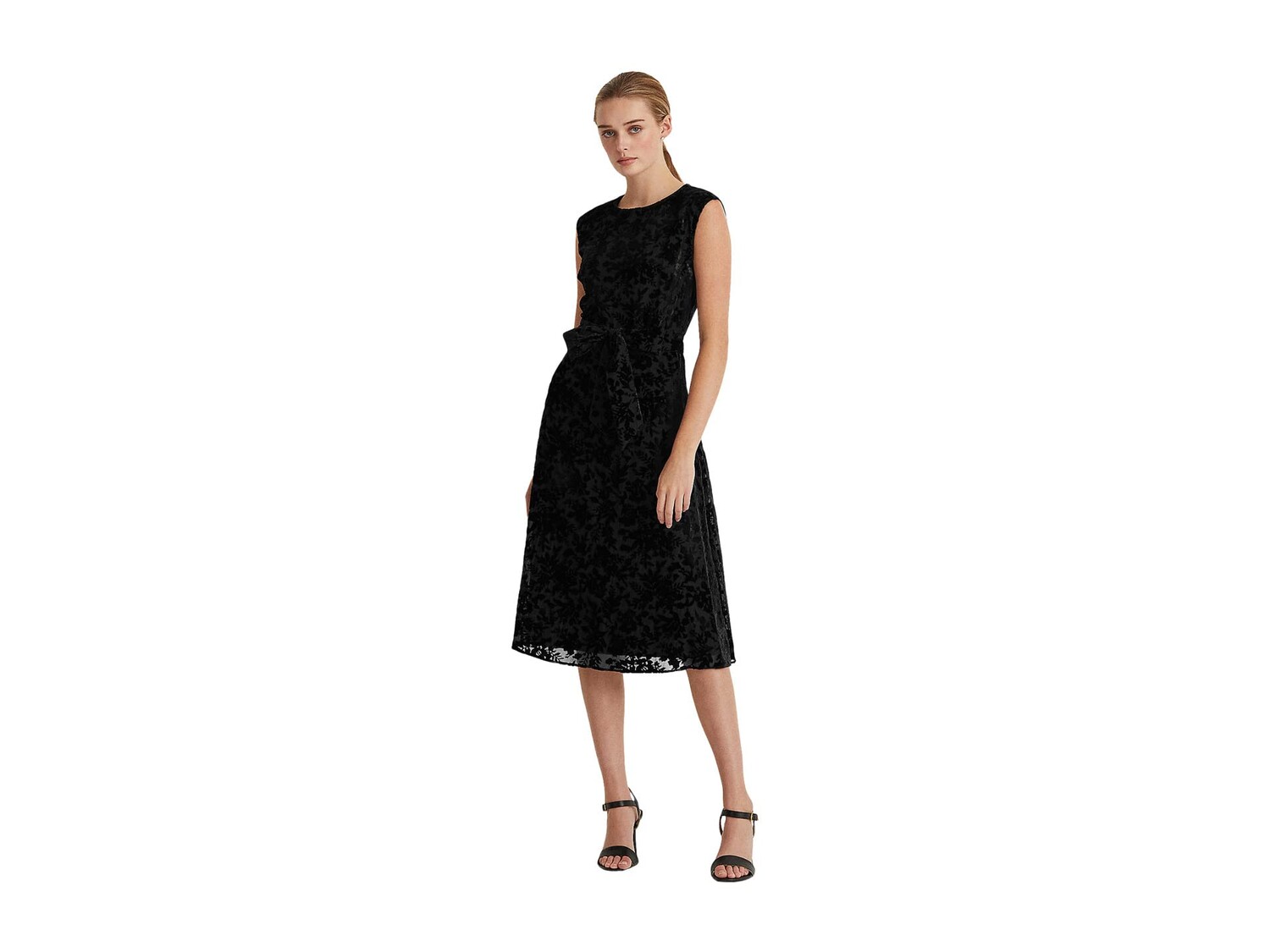 Платье фото отзывы Заказать Платье LAUREN Ralph Lauren, Burnout Velvet Cocktail Dress - цены, описа