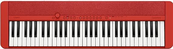 

Casio CTS1 61-клавишная портативная клавиатура красного цвета CTS1RD