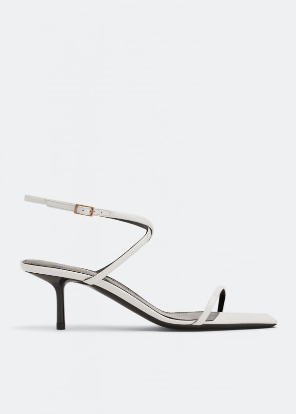 

Сандалии SAINT LAURENT Nuit sandals, белый