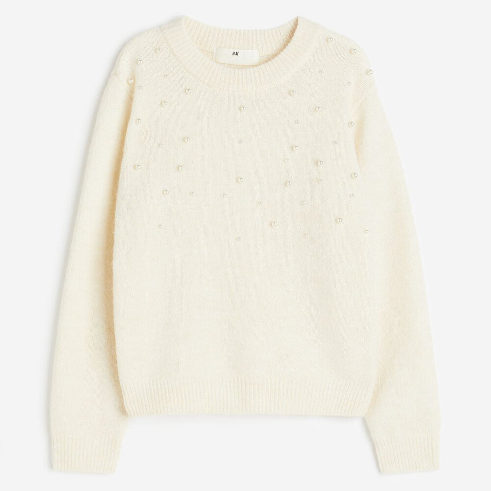 

Свитер H&M, кремовый