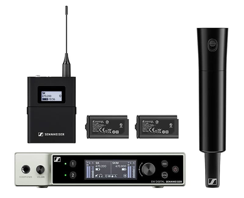 

Беспроводная система Sennheiser EW-DX SK/SKM-S BASE SET (R1-9) Combo Tx Digital UHF Wireless System