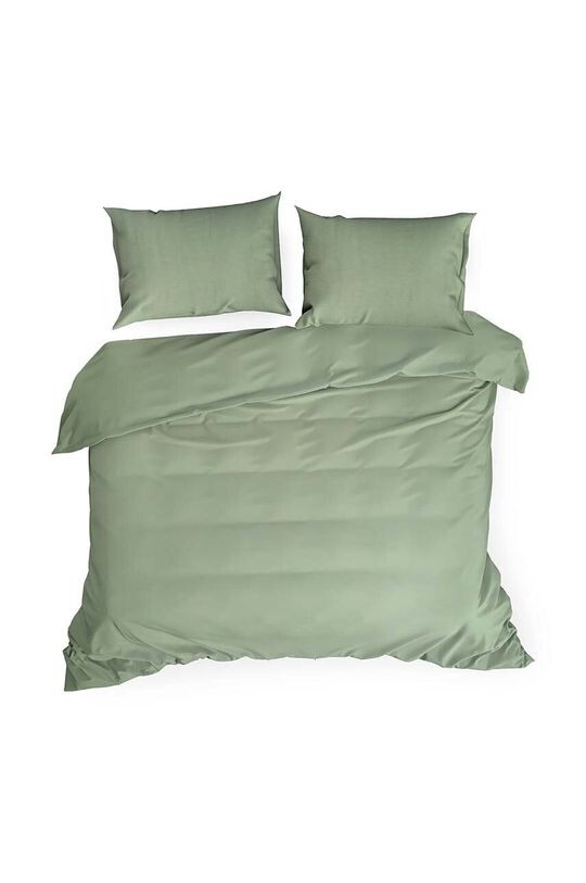 

Комплект постельного белья Черногория 220 х 200/70 х 80 см Terra Collection, зеленый