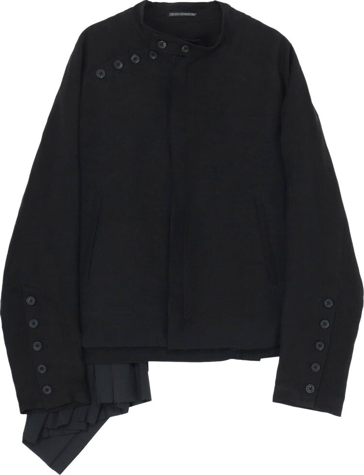 

Куртка Yohji Yamamoto Pour Homme Embroidery And Pleats 'Black', черный