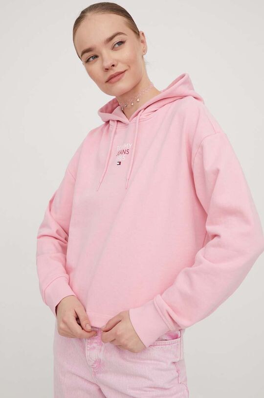 

Толстовка Tommy Jeans, розовый