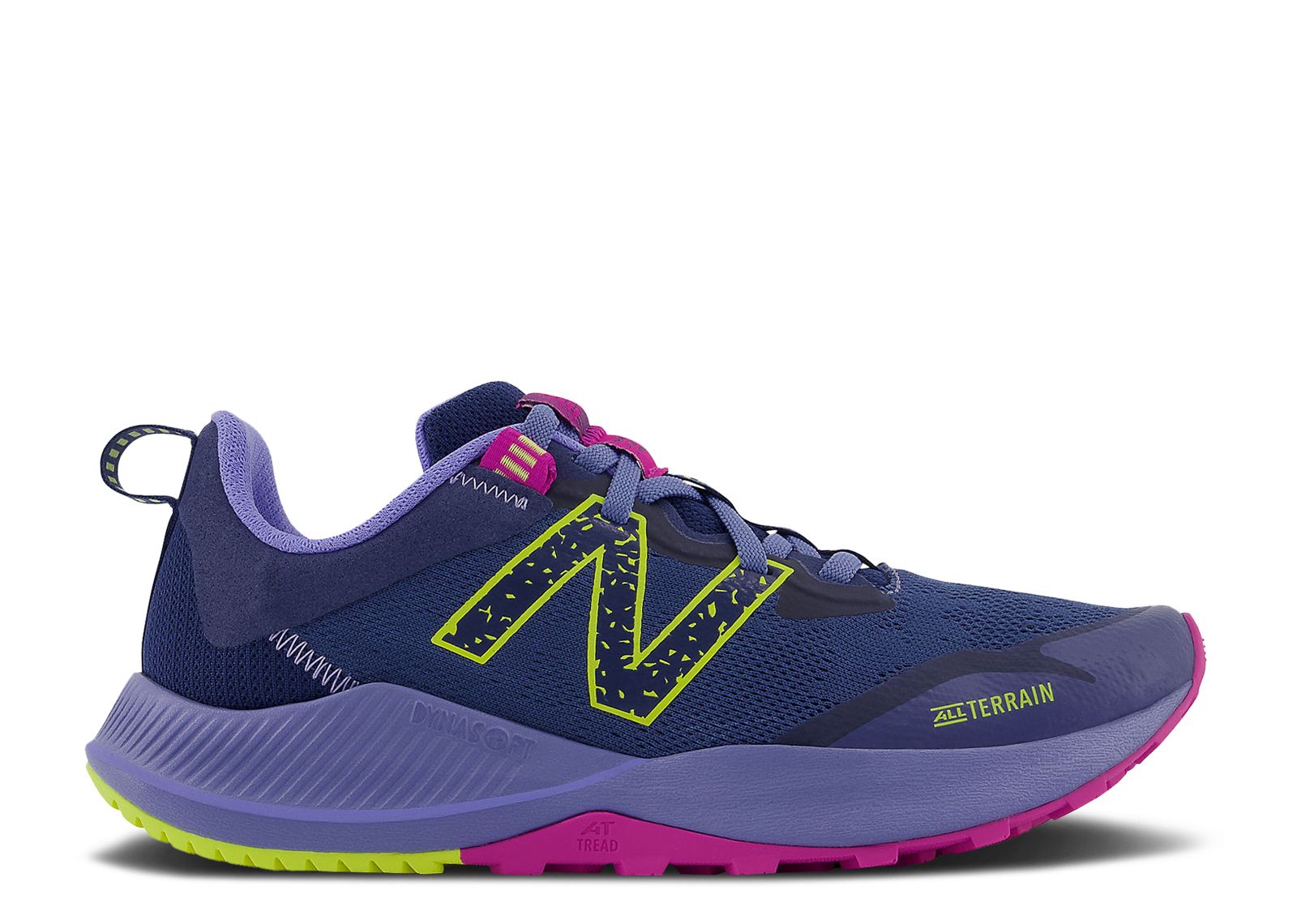 

Кроссовки New Balance Wmns Dynasoft Nitrel V4 'Blue Yellow Pink', синий