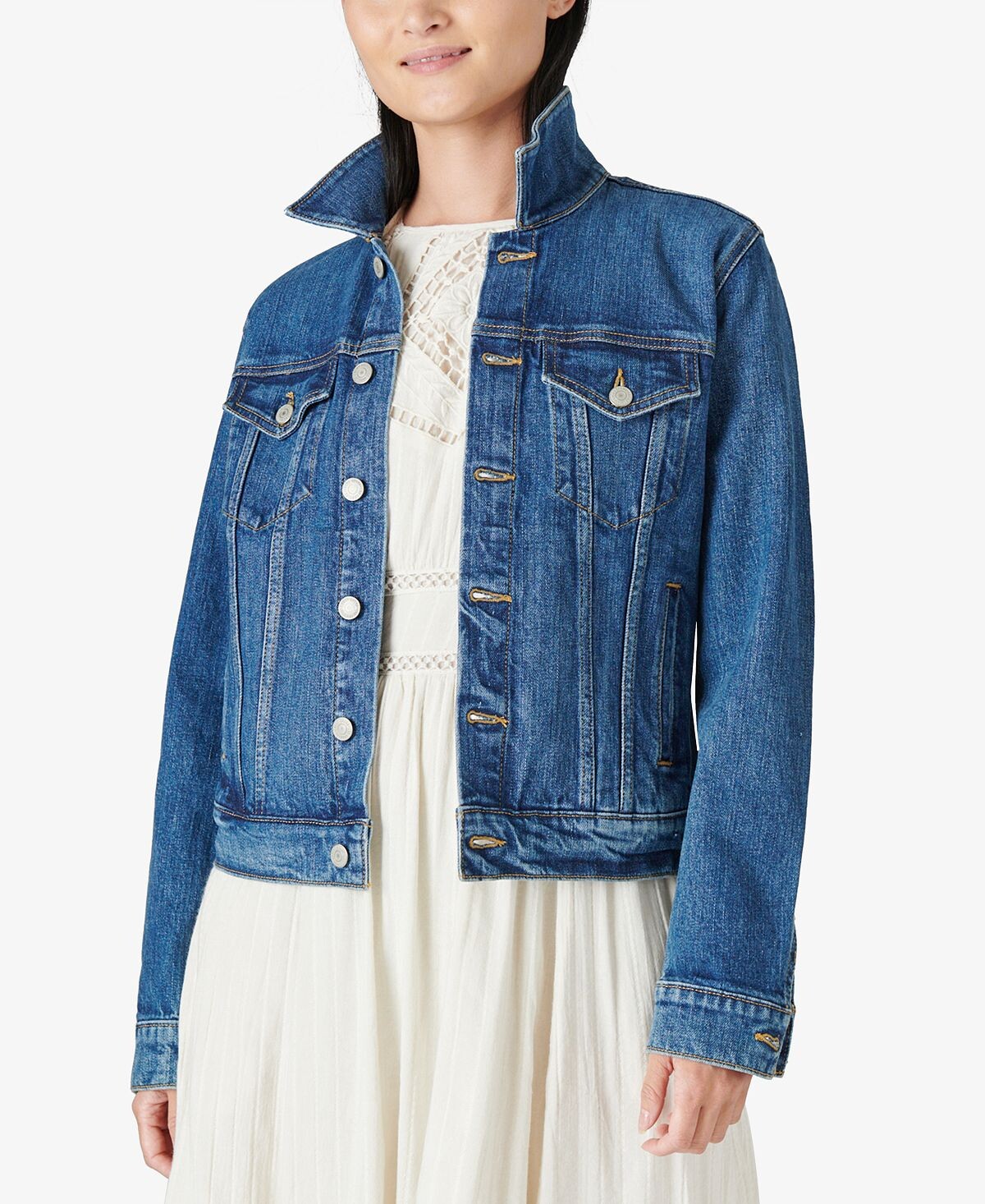 

Джинсовая куртка Tomboy Trucker Lucky Brand