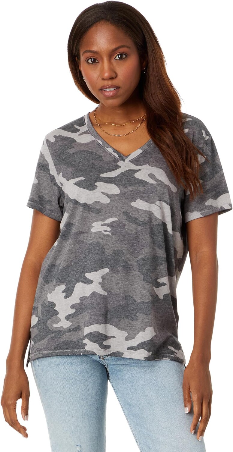 

Классический V-образный вырез Lucky Brand, цвет Black Camouflage