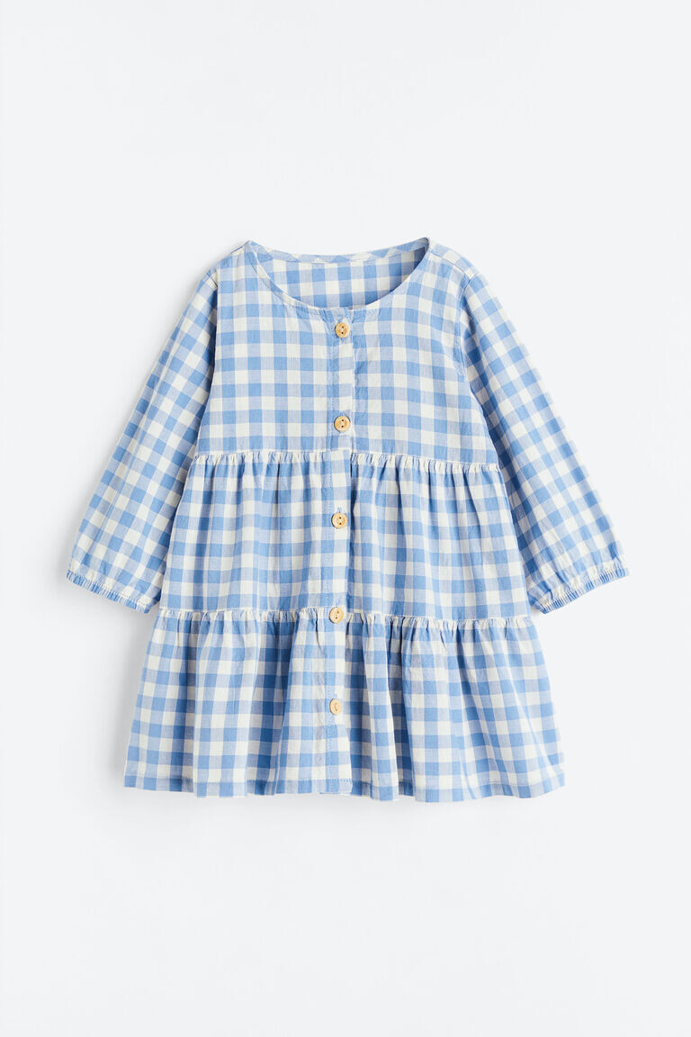 

Платье на пуговицах спереди H&M, синий