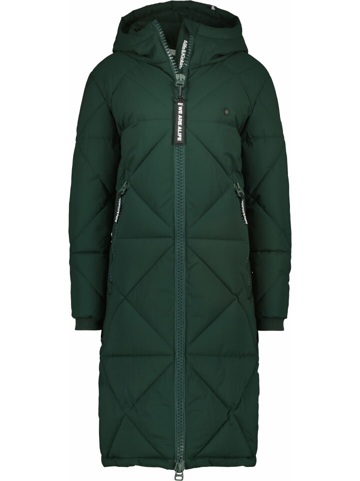 

Пуховик alife and kickin, цвет dark forest