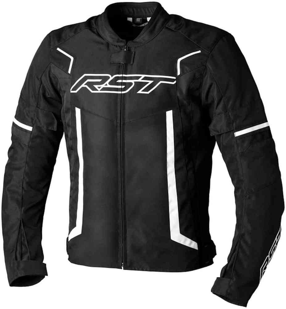 Мотоциклетная текстильная куртка Pilot Evo RST, черно-белый ручка термостата стержневого rst ariston 87900